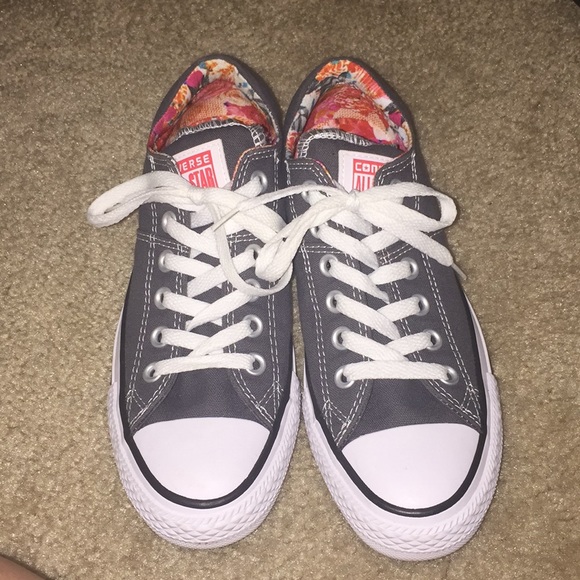 Converse Shoes - Gray All Star Converse